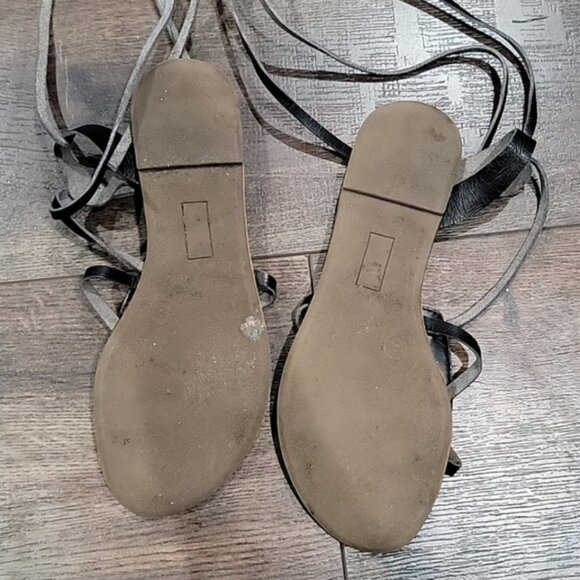 Old Navy Lace Up Sandals - Picture 2 of 3